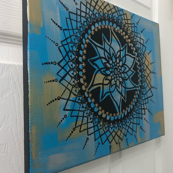 Painting Original Art acrylic on stretch canvas - Picture 3 of 7